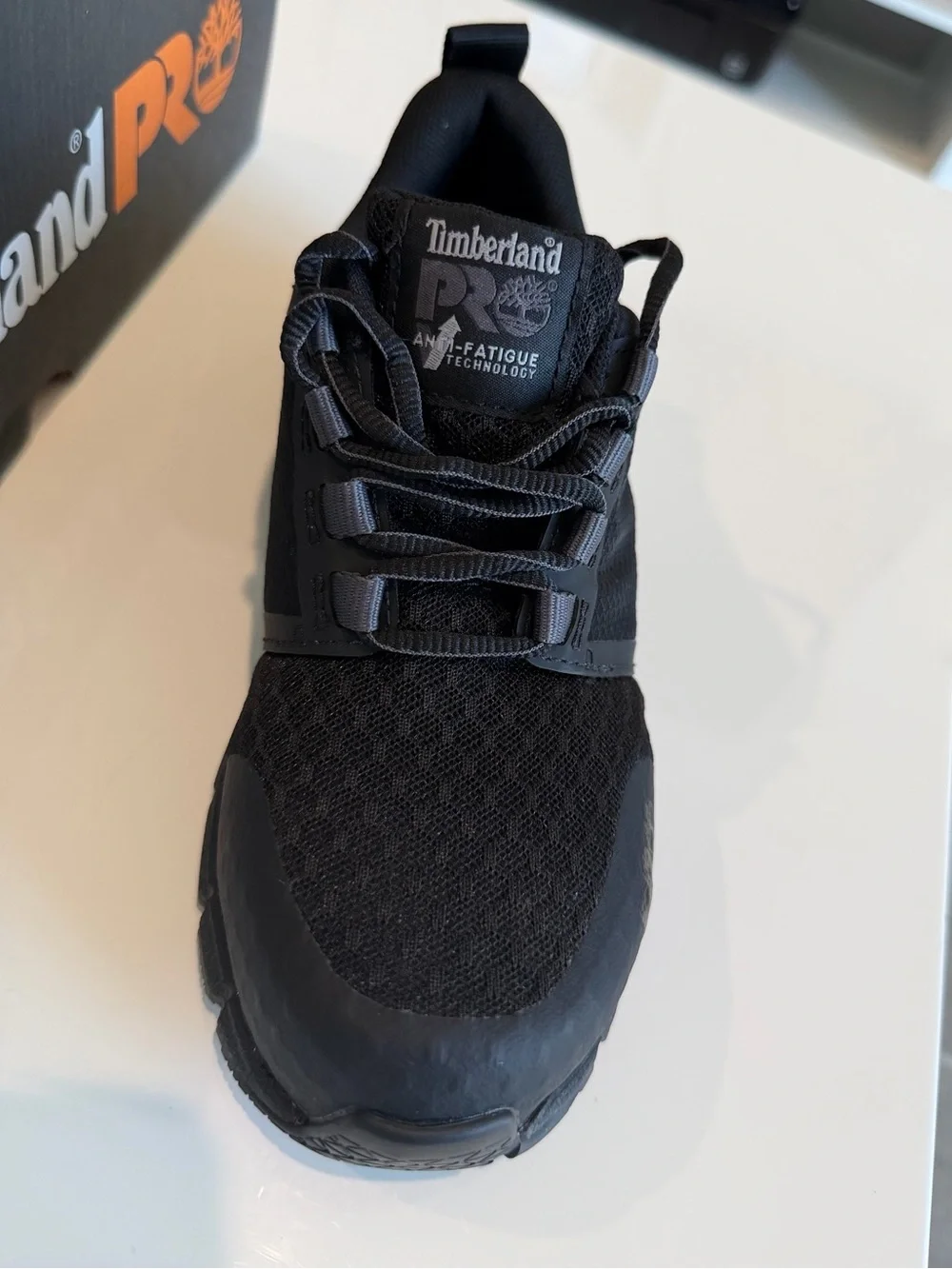New In Box Timberland Pro Women’s Radius Black CompositeToe Work Shoe- Size 6M